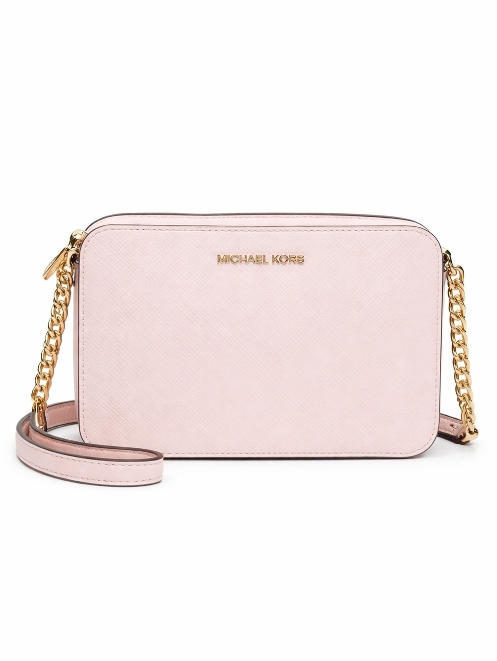 Michael Kors Jet Set Large Saffiano Leather Crossbody Bag